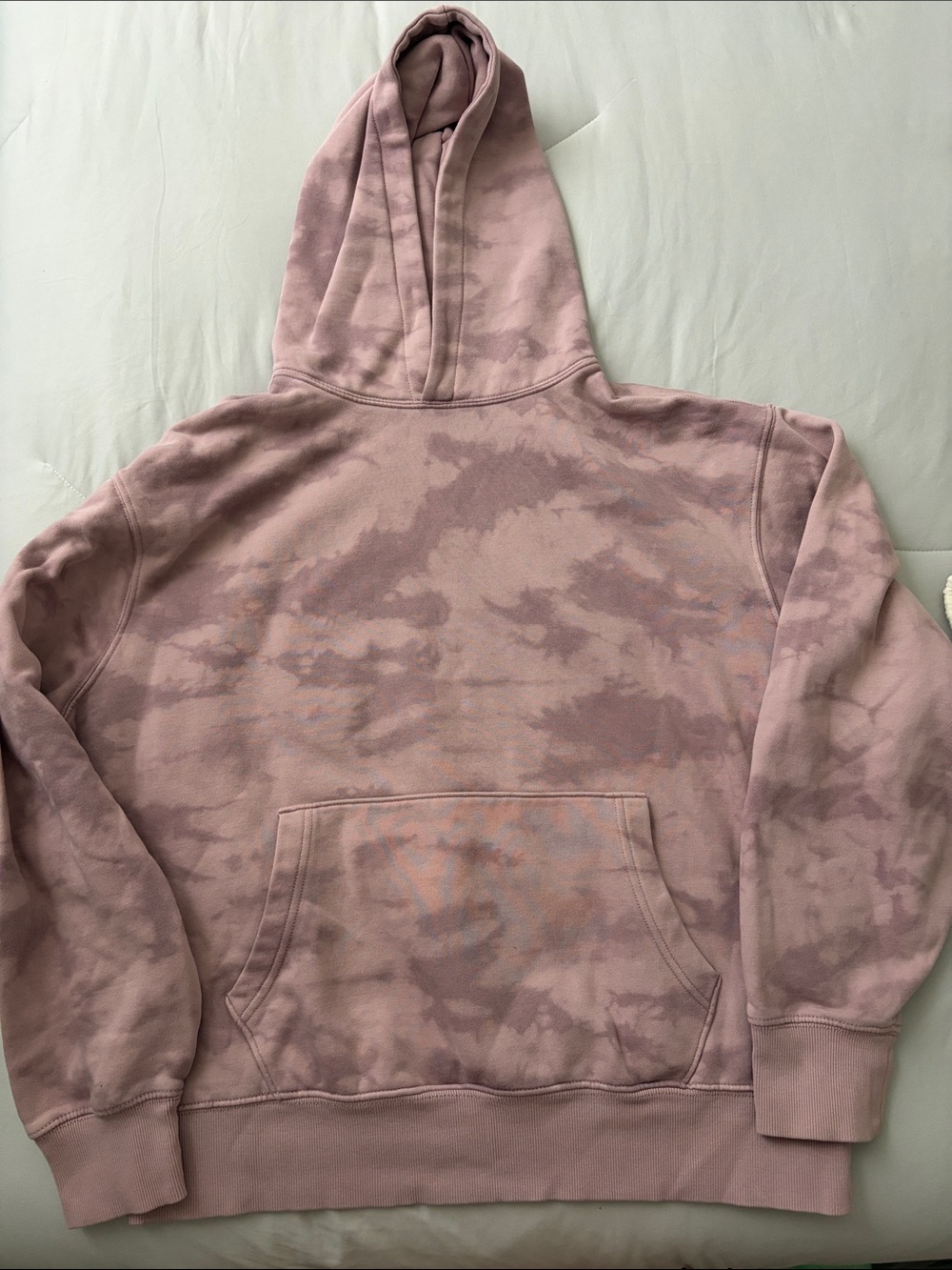 Old Navy Men's Dusty Rose Tie-Dye Crewneck Hoodie